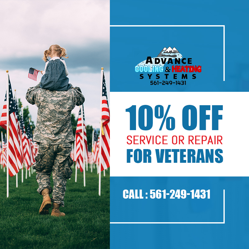 10 % Off On Service Or Repair For Veterans